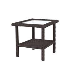 I usually create the grill. Living Accents Prescott Square Brown Glass Side Table Ace Hardware