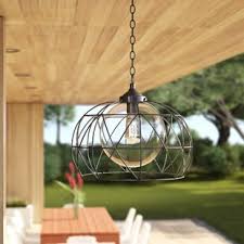 Bell Cone Outdoor Hanging Lights Joss Main