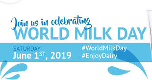 1 st june is observed across the globe as world milk day in order to highlight the importance of milk in our lives. World Milk Day å…­æœˆ1 å…¨çƒè¾²æ°'ç¶²
