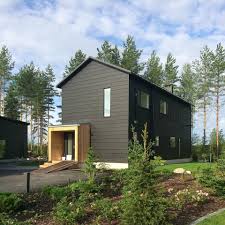 Honka Markki Scandinavian Minimalism Honka Log Homes Ranch Style House Plans Exterior Design Barn Style House