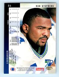 1994 Upper Deck Electric Silver Rod Stephens Seattle Seahawks #86