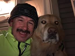 SRSD 732 MRSD 716 Sometimes the hunt for the nice selfie ends up giving a  fun little story. My running buddy looked like he wanted nothing of having  his picture taken, then