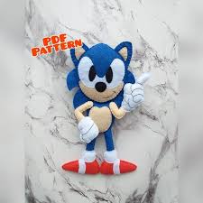 5 plush toy makes a perfect and ideal gift for your friends. This Is A Felt Toy Pdf Template A Toy From Your Favorite Video Games Past And Present Sew Yourself A Superso In 2021 Sonic Plush Toys Stuffed Toys Patterns Felt Toys