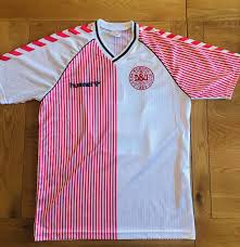 Denmark fc euro cup 2021. Denmark Away Football Shirt 1986 1987