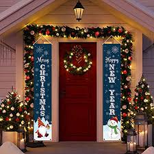 You'll love these festive outdoor christmas decorations! Kmuysl Christmas Decorations Outdoor Xmas Decoration Banner Extra Large Size 71 X12 Hanging Merry Christmas Happy New Year Door Porch Sign For Indoor Outside Yard Garden Party Wall Decor Pricepulse
