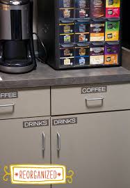 kitchen cabinet decal labels