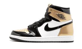 Jordan 4s Black And Gold Air Jordan 1 Retro High Og Nrg Gold Toe 861428 007 In 2020 Girls Wearing Jordans Air Jordans Jordan 1 Retro High