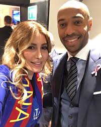 Selfie with The Legend of #Arsenal and #Barcelona @thierryhenry  #ThierryHenry #selfie #FCBarcelona #ChampionsLeague #campnou #stadium #fcb  #ManCity #barca #spain #catalonia #yaraselfie #yara #yarafans  #yaralb_lovers #lovemyfans #ambassador_of_RedCross ...
