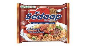 Wings food mie sedaap original instant fried noodle (mie sedap mie goreng asli) in 3.17oz (91g) pack. Mie Sedaap Instant Mie Goreng Noodles Are Available In The Grocery