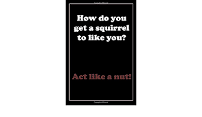To stay away from the nuts on the if you enjoyed our funny squirrel jokes, be sure to check out our other funny animal jokes too, including. How Do You Get A Squirrel To Like You Act Like A Nut Jokes Notebook Simple Journal 110 Pages Size 6x9 Gift Jokes Day Moments Funny 9798655258723 Amazon Com Books