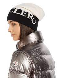 Moncler Color Block Logo Beanie Jewelry Accessories Bloomingdale S In 2021 Beanie Color Block Moncler