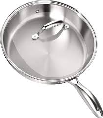 These pieces are crafted in small batches to result in a line of cookware products that meet your everyday. American Kitchen Cookware Stainless Steel 12 Inch Cookware Lid Lids