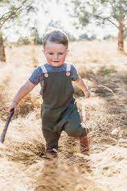 Linen Overalls Olive Lola Stella