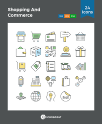 Download Shopping And Commerce Icon Pack Available In Svg Png Eps Ai Icon Fonts Icon Pack Icon Font Icon