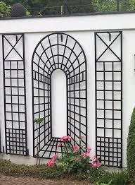 When making a selection below to narrow your results down, each selection made will reload the page to display the desired results. Narrow Metal Garden Trellis With A Classic Design