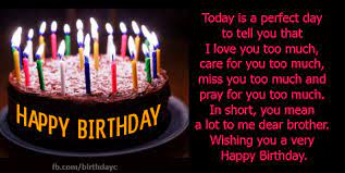 Check spelling or type a new query. Happy Birthday Brother Wishes And Messages