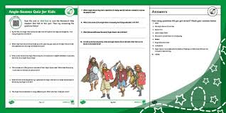 If you paid attention in history class, you might have a shot at a few of these answers. Anglo Saxons Quiz For Kids