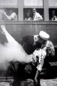 Black And White Kiss Logo History Soldier Goodbyes Old Black White Photography Kissing Black And White Pics Beautifu White Photography Black And White Pictures Black And White