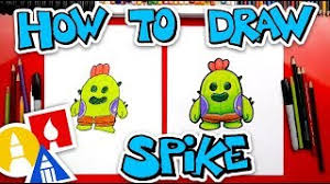 All content must be directly related to brawl stars. How To Draw Spike From Brawl Stars Youtube