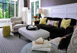 Accent Color For Brown Living Room Brown Living Room Transitional Living Rooms Living Room New York