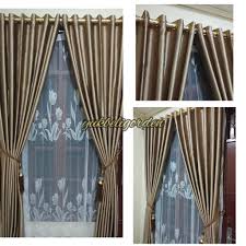 Gorden minimalis siap pakai relatif lebih murah dan praktis. Sale Gorden Siap Pakai Gorden Polos Minimalis Blackout Europa Shopee Indonesia