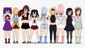 Maybe you would like to learn more about one of these? All Rivals Yandere Simulator Rivals Casual Free Transparent Png Download Pngkey