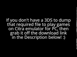 Wn Want A Shared Font Bin File For Citra 3ds Emulator