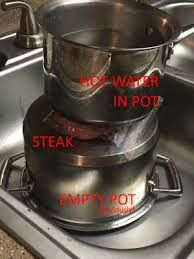 When thawing a steak, it's not the air that warms the inner parts of the steak, but rather, the outer parts of the steak itself. Why Does This Work Defrosting Steak Seasoned Advice