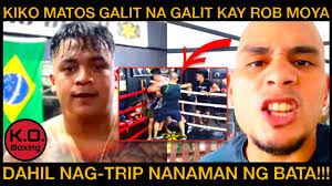 Rob Moya NAG-TRIP sa Sparring kaya Nag-hamok si Kiko Matos