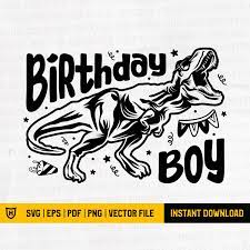 Birthday Boy Dinosaur Svg Dino Kids Svg Dino Birthday Etsy In 2021 Dino Birthday Party Dino Birthday Birthday Boy Shirts