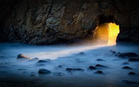 Photos, gps map & directions for a short walk to a big sur beach with great sand and iconic rock formations. The Keyhole Arch At Pfeiffer Beach The Resonant Landscape