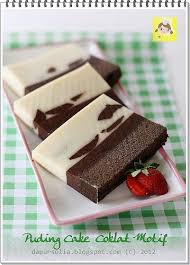 Puding Cake Coklat Motif Puding Puding Coklat Makanan Manis