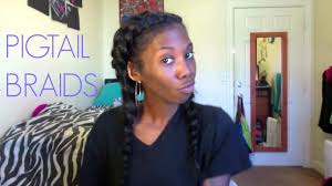 Does learning how to french braid seem like an impossible task? Two Double Dutch French Braid Cornrow Pigtails With Clip In Extensions Youtube