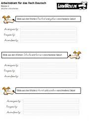 Bei briefblöcken gibt es ein linienblatt das vorne eingeklebt ist.einfach abreißen, dann kannst du es unter das briefpapier legen die linien scheinen dann etwas durch. Ubungen Deutsch Klasse 2 Kostenlos Zum Download Lernwolf De