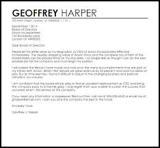 How To Write A Respectable Resignation Letter Samples Templates