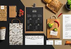 Download 30 Best Restaurant Branding Psd Mockup Templates On Behance