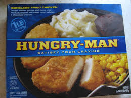 While the crunch doesn't quite rival kfc, banquet's original crispy fried chicken is a close second. Frozen Friday Hungry Man Boneless Fried Chicken Brand Eating