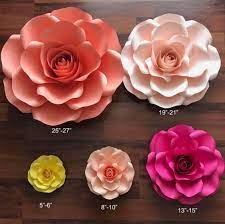 Check spelling or type a new query. Pin On Diy Giant Paper Flower Templates Etsy Listing
