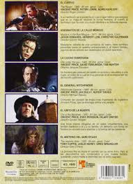 The Raven + Murders in The Rue Morgue + The City Under The Sea +  Witchfinder General + Cry of The Banshee + The Mummy Lives (Region 2) Edgar  Allan Poe :