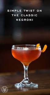 Persimmon Negroni Recipe Negroni Gin Drink Recipes Cocktail Recipes Easy