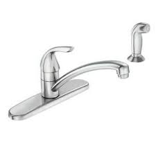 Great selection of moen kitchen sink faucets at the guaranteed lowest price. Moen Kitchen Faucet Side Sprayer Sink Single Handle Low Arc Standard Home Chrome 26508872024 Ebay