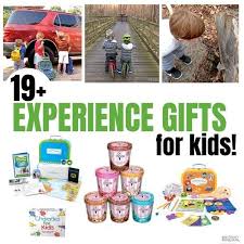 And wall prints of favorite family photos and inspirational messages are a great reminder of a family's love. 19 Inspiring Experience Gifts For Kids Experience Gifts Gifts For Kids Learning Toys For Toddlers