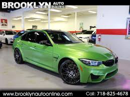 Used 2018 Bmw M3 Competition Java Green Bmw Individual 1 Of 16 For Sale In Brooklyn Ny 11218 Brooklyn Auto Sales