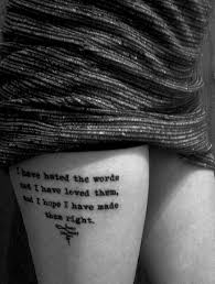 Fyeahtattoos Com Good Tattoo Quotes Tattoo Quotes Book Tattoo
