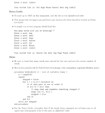 Call the function to sort the strings in alphabetical order. Solved Bubble Bubble Toil And Bubble Sort A Dynamically Chegg Com