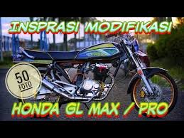 72 modifikasi motor gl pro jadi cb terkeren klepon modifikasi. Kumpulan 50 Foto Inspirasi Modifikasi Honda Gl Max Pro Part 2 Youtube