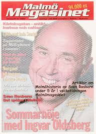 Malmöhistoriska artiklar i Malmömagasinet. (2001