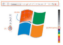 Kalian bisa cari di internet dengan versi yang ada seperti. Corel Id Cara Mewarnai Objek Fill Outline Dan Fountain Fill Di Coreldraw X4