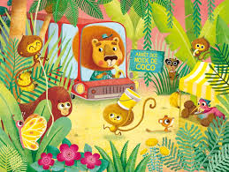 Www Piupiu Fr Sur La Route Des Couleurs Editions De La Martiniere Jeunesse Picture Books Illustration Whimsical Illustration Story Books Illustrations
