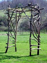 Garden Arbor Sample Custom Made Garden Arbor Approximately 2 Ft Deep Risingmoonrusticfurniture Com Garden Archway Rustic Trellis Diy Garden Trellis